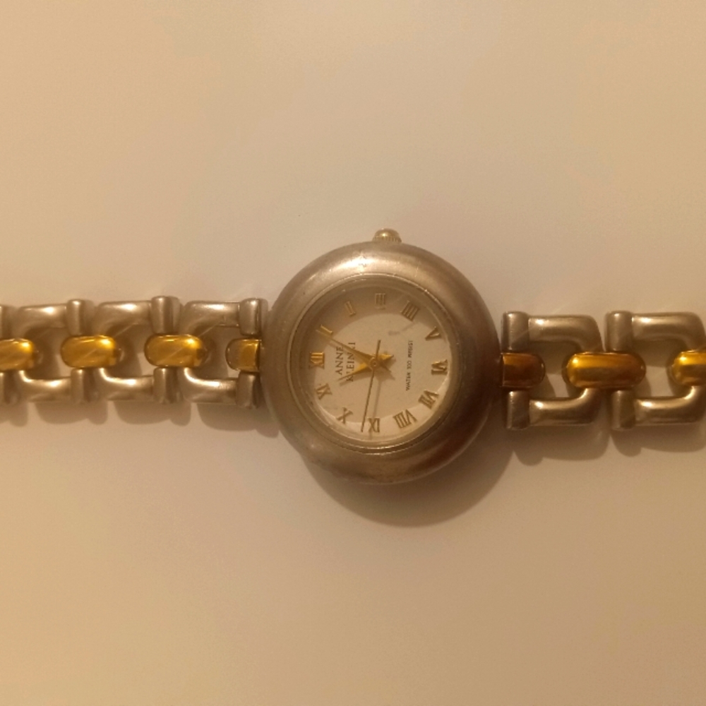Ann Klein lot of 5 watches and keychain - Picture 3 of 7